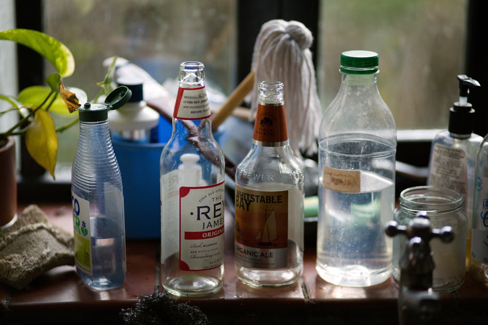 Empty Bottles To Be Disposed Of